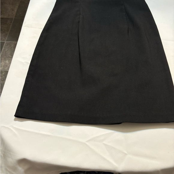 Taboo Black Dress With Polka Dot Bodice. Cocktail/Party Dress with Ultra Chic M - Picture 2 of 9